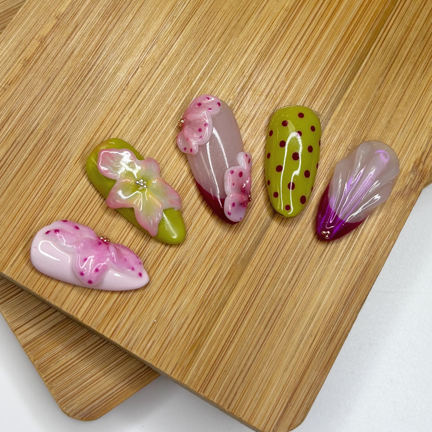 Nail art floreale